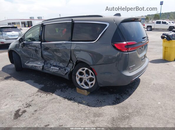 2C4RC1GG3NR110433 2022 CHRYSLER PACIFICA Gray უკანა მარცხენა