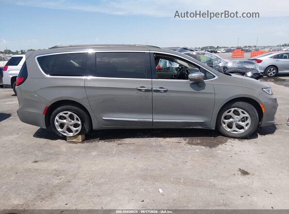 2C4RC1GG3NR110433 2022 CHRYSLER PACIFICA Gray ხელსაწყოთა პანელის ხედი