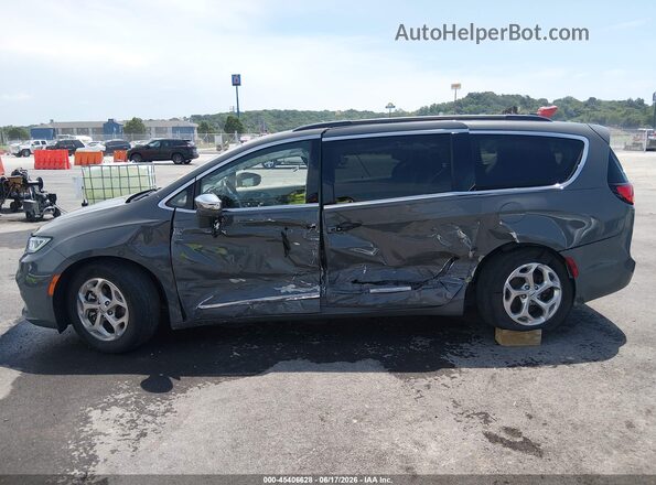 2C4RC1GG3NR110433 2022 CHRYSLER PACIFICA Gray უკანა სალონის ხედი