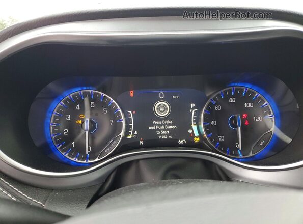 2C4RC1GG3TR170032 2026 CHRYSLER PACIFICA Черный Вид щитка приборов