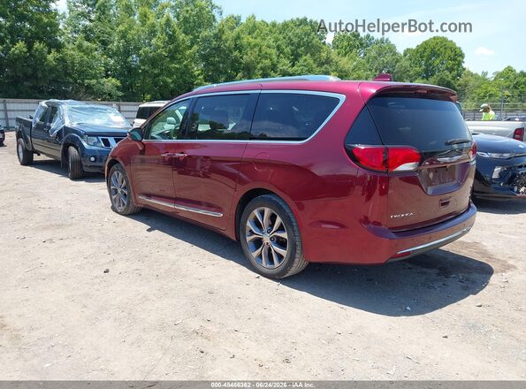 2C4RC1GG4JR333669 2018 CHRYSLER PACIFICA Красный Задняя левая четверть