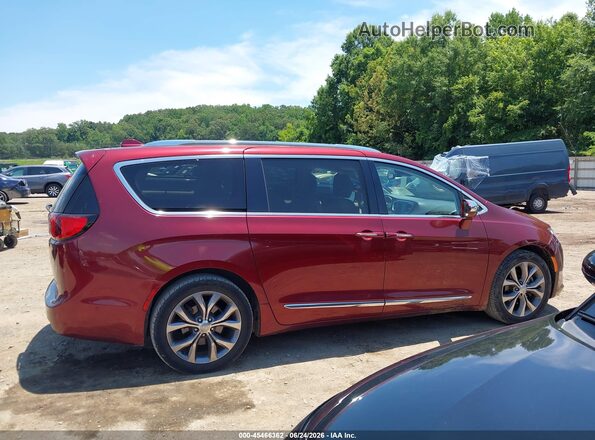 2C4RC1GG4JR333669 2018 CHRYSLER PACIFICA Красный Вид задней части салона