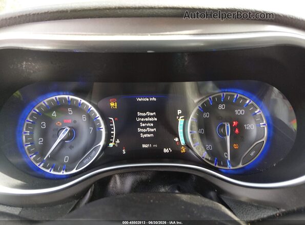 2C4RC1GG4KR528981 2019 CHRYSLER PACIFICA Red Вид задніх сидінь