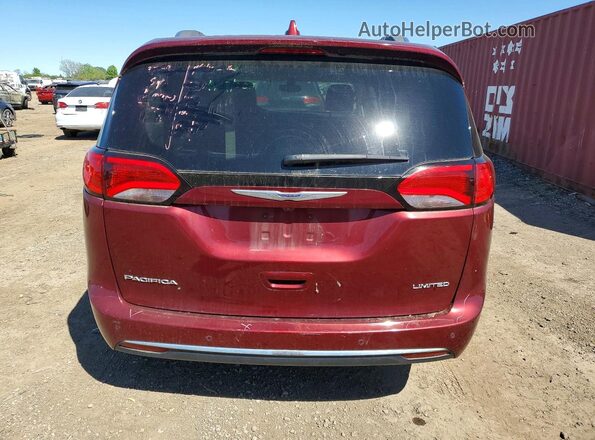 2C4RC1GG4LR114231 2020 CHRYSLER PACIFICA Maroon Հետևի տեսք