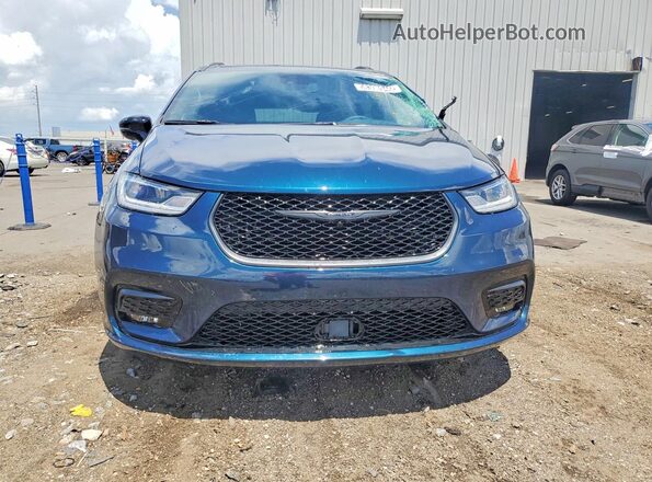 2C4RC1GG4SR582846 2025 CHRYSLER PACIFICA Blue წინა ხედი