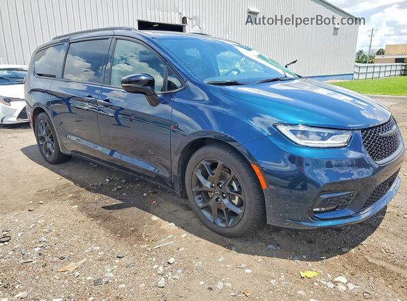 2C4RC1GG4SR582846 2025 CHRYSLER PACIFICA Blue წინა მარჯვენა