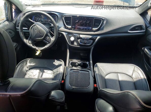 2C4RC1GG4SR582846 2025 CHRYSLER PACIFICA Blue წინა პანელის ხედი