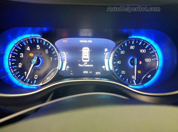 2C4RC1GG4VR554050 2027 CHRYSLER PACIFICA Black Instrument cluster view