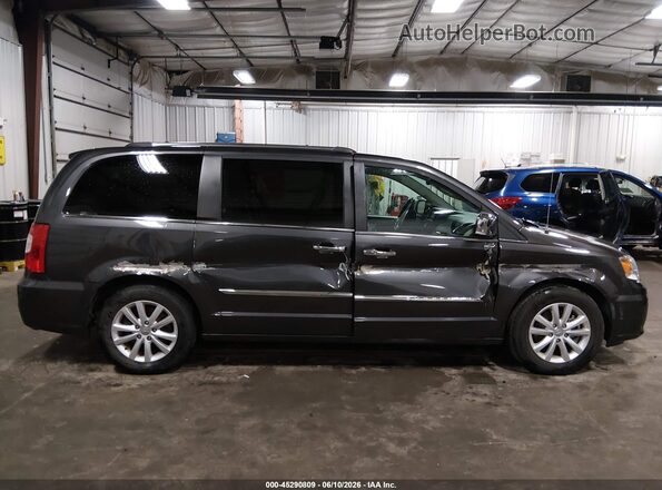 2C4RC1GG5GR177103 2016 CHRYSLER TOWN & COUNTRY Gray უკანა სალონის ხედი