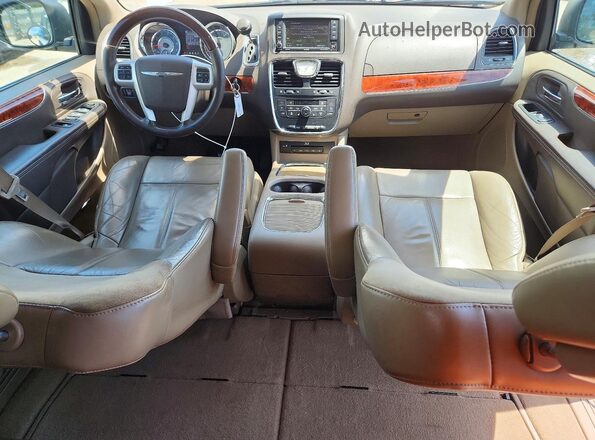 2C4RC1GG5GR191468 2016 CHRYSLER TOWN White Widok deski rozdzielczej