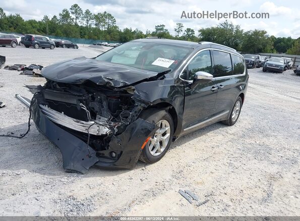 2C4RC1GG5HR528500 2017 CHRYSLER PACIFICA Black Առջևի ձախ երեք քառորդ տեսարան