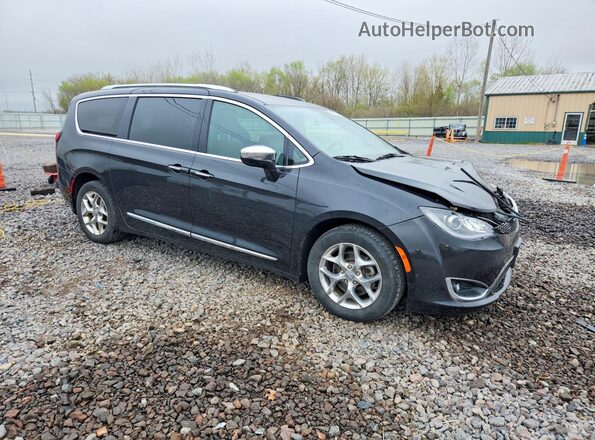 2C4RC1GG5JR107902 2018 CHRYSLER PACIFICA Black Przód prawy