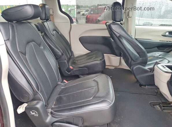2C4RC1GG5JR252003 2018 CHRYSLER PACIFICA Burgundy უკანა სალონის ხედი
