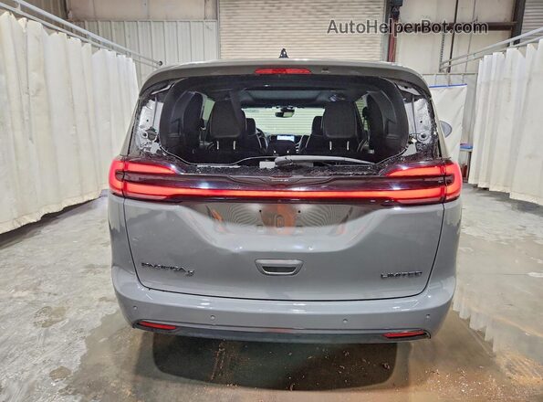 2C4RC1GG5SR553825 2025 CHRYSLER PACIFICA Gray Вид ззаду