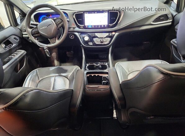 2C4RC1GG5SR553825 2025 CHRYSLER PACIFICA Gray Вид панелі приладів