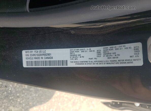 2C4RC1GG6VR552901 2027 CHRYSLER PACIFICA Black 