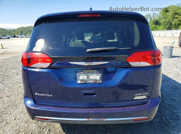 2C4RC1GG7HR603231 2017 CHRYSLER PACIFICA Blue Հետևի տեսք