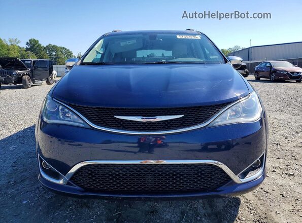 2C4RC1GG7HR603231 2017 CHRYSLER PACIFICA Blue Դիմացի տեսք