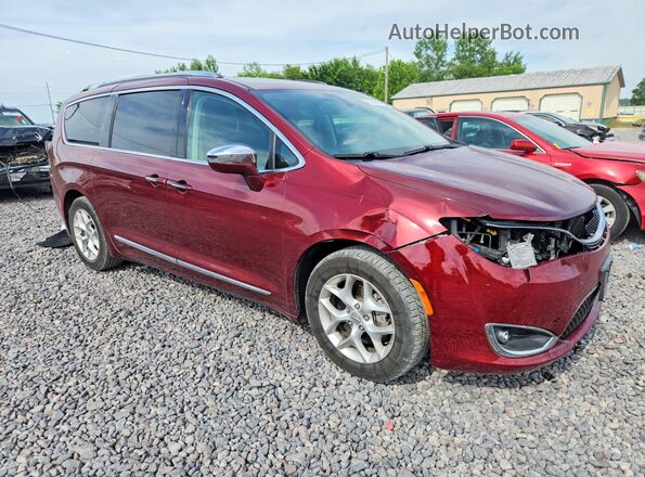 2C4RC1GG7KR730245 2019 CHRYSLER PACIFICA Red Przód prawy
