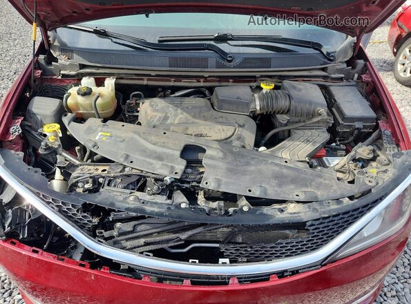2C4RC1GG7KR730245 2019 CHRYSLER PACIFICA Red Widok komory silnika