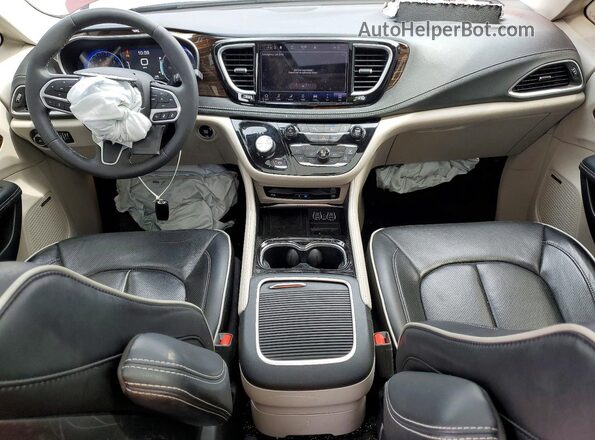 2C4RC1GG7PR501118 2023 CHRYSLER PACIFICA Burgundy Widok deski rozdzielczej