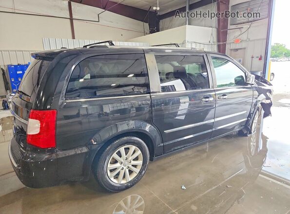 2C4RC1GG8GR104520 2016 CHRYSLER TOWN Black Հետևի աջ