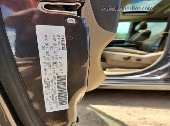 2C4RC1GG8GR233079 2016 CHRYSLER TOWN Gray VIN կոդի պիտակի տեսք
