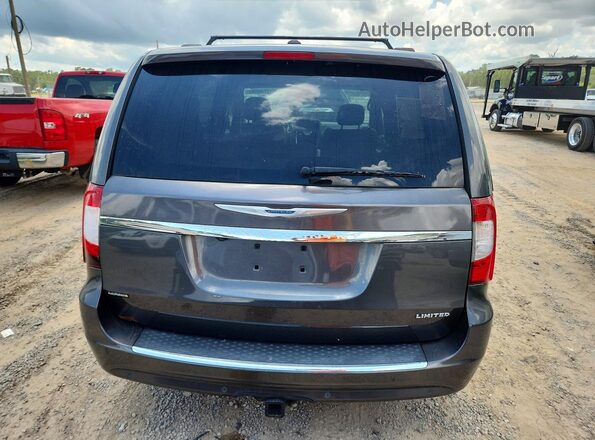 2C4RC1GG8GR233079 2016 CHRYSLER TOWN Gray Հետևի տեսք