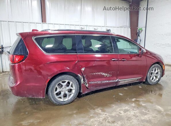 2C4RC1GG8JR252013 2018 CHRYSLER PACIFICA Maroon უკანა მარჯვენა