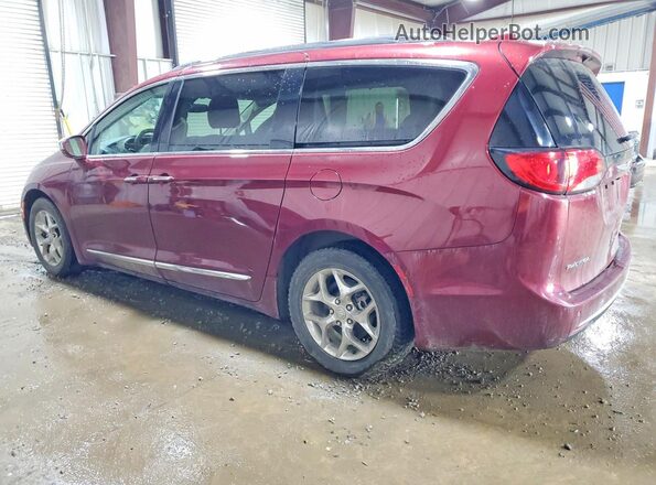 2C4RC1GG8JR252013 2018 CHRYSLER PACIFICA Maroon უკანა მარცხენა