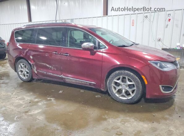 2C4RC1GG8JR252013 2018 CHRYSLER PACIFICA Maroon წინა მარჯვენა