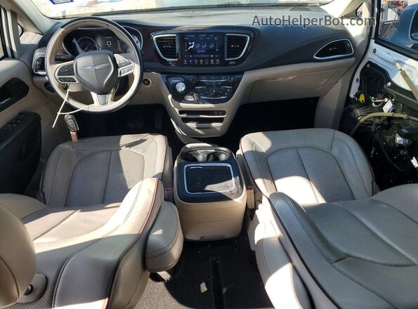 2C4RC1GG8LR171435 2020 CHRYSLER PACIFICA White Вид панелі приладів