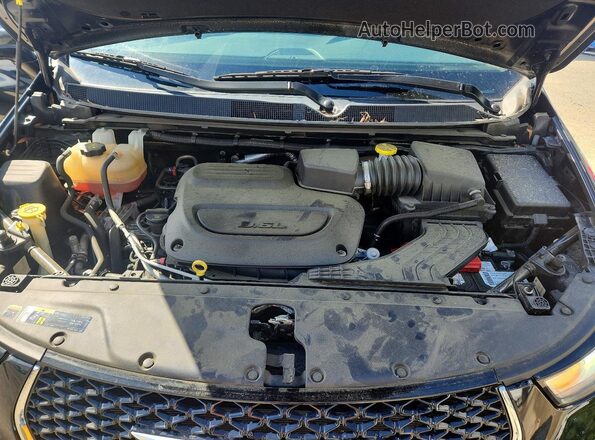 2C4RC1GG9NR114941 2022 CHRYSLER PACIFICA Black Շարժիչի բաժամունքի տեսք