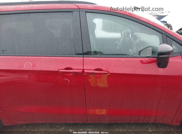 2C4RC1GG9SR524375 2025 CHRYSLER PACIFICA Red Вид задньої частини салону