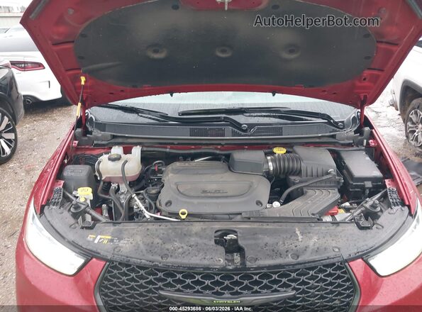 2C4RC1GG9SR524375 2025 CHRYSLER PACIFICA Red Вид ззаду