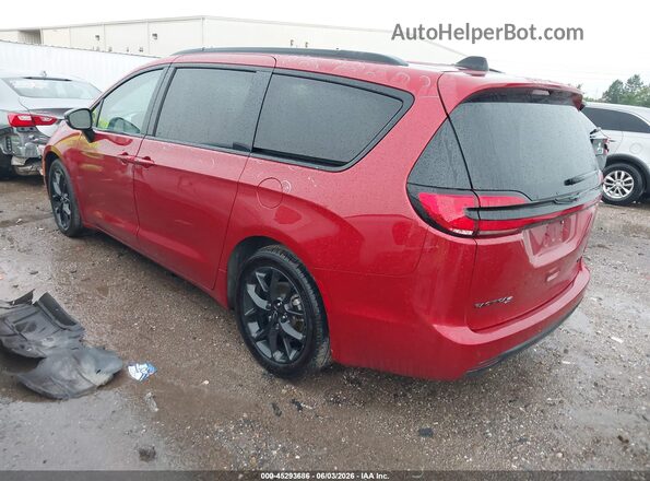 2C4RC1GG9SR524375 2025 CHRYSLER PACIFICA Red Задня ліва чверть