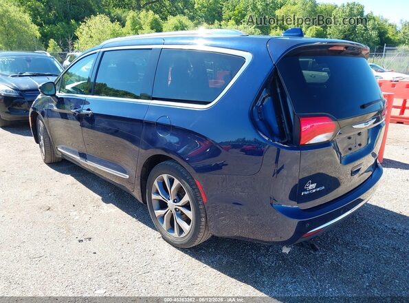 2C4RC1GGXHR643402 2017 CHRYSLER PACIFICA Blue Հետևի ձախ