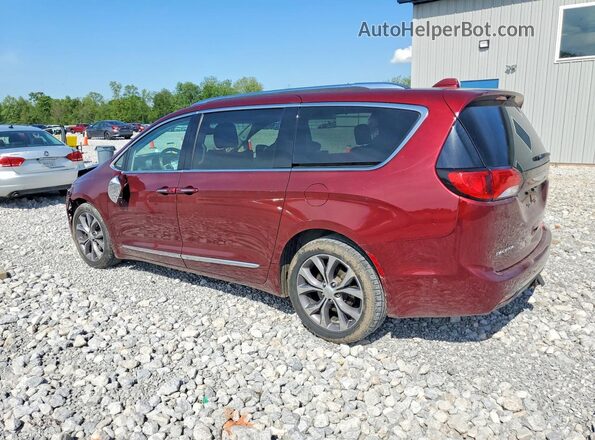 2C4RC1GGXHR744178 2017 CHRYSLER PACIFICA Burgundy Հետևի ձախ