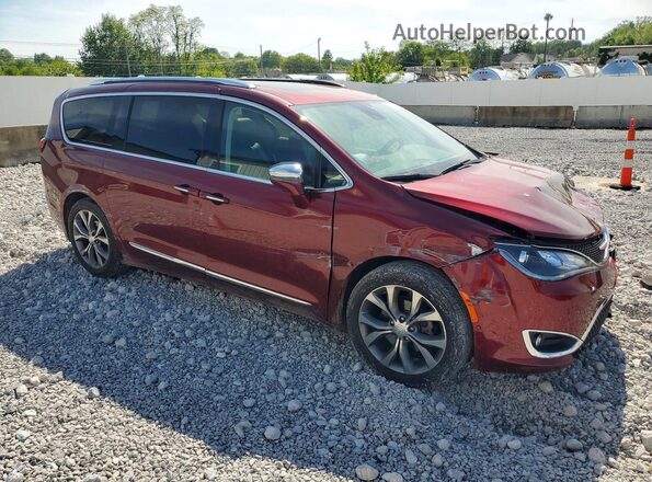 2C4RC1GGXHR744178 2017 CHRYSLER PACIFICA Burgundy Առջևի աջ
