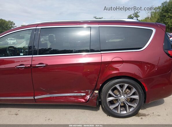 2C4RC1GGXHR804718 2017 CHRYSLER PACIFICA Red Vista frontal