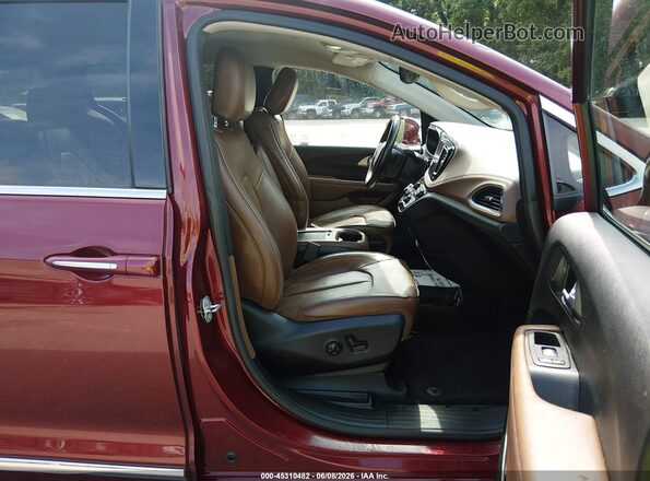 2C4RC1GGXHR804718 2017 CHRYSLER PACIFICA Red Vista interior delantera
