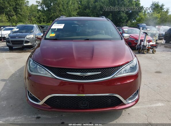 2C4RC1GGXHR804718 2017 CHRYSLER PACIFICA Red Vista del cuadro de instrumentos
