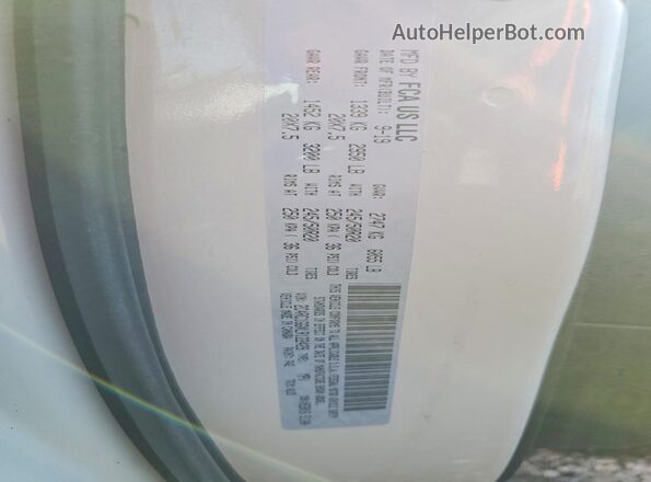 2C4RC1GGXLR122429 2020 CHRYSLER PACIFICA White Widok naklejki z numerem VIN