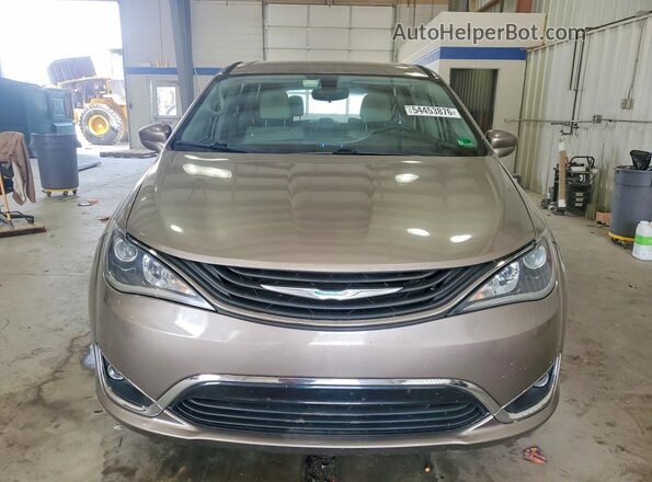 2C4RC1H72JR126972 2018 CHRYSLER PACIFICA Gray Դիմացի տեսք