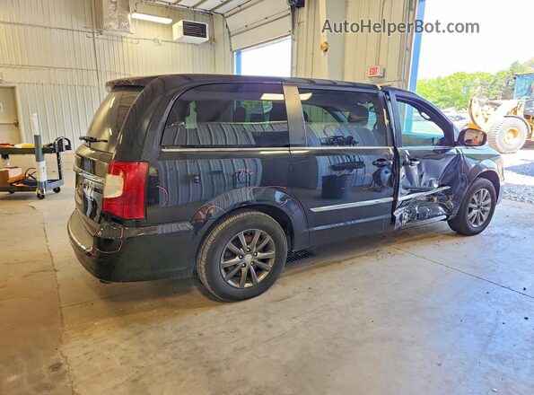 2C4RC1HG8GR190300 2016 CHRYSLER TOWN Black Tył prawy