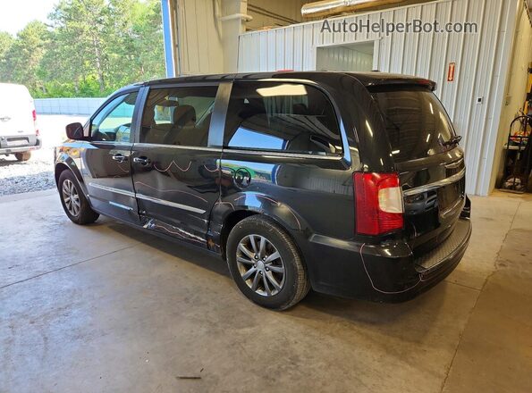 2C4RC1HG8GR190300 2016 CHRYSLER TOWN Black Tył lewy