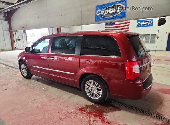 2C4RC1JG6GR175482 2016 CHRYSLER TOWN Burgundy 