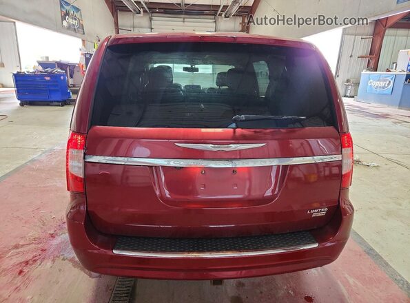 2C4RC1JG6GR175482 2016 CHRYSLER TOWN Burgundy 