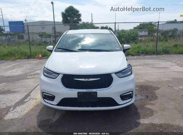 2C4RC1L72PR575813 2023 CHRYSLER PACIFICA White ხელსაწყოთა პანელის ხედი
