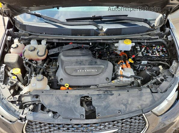 2C4RC1L73NR148623 2022 CHRYSLER PACIFICA Gray ძრავის განყოფილების ხედი